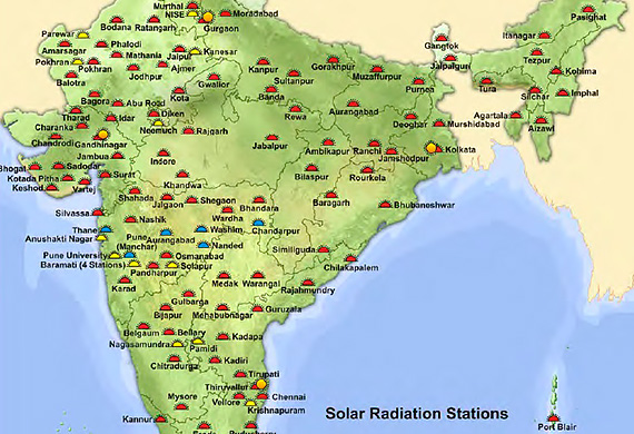 Indian NIWE Solar Resource Assessment Network